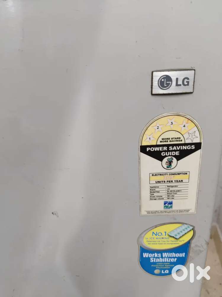 LG Refrigerator In excellent working condition Urgently for sale