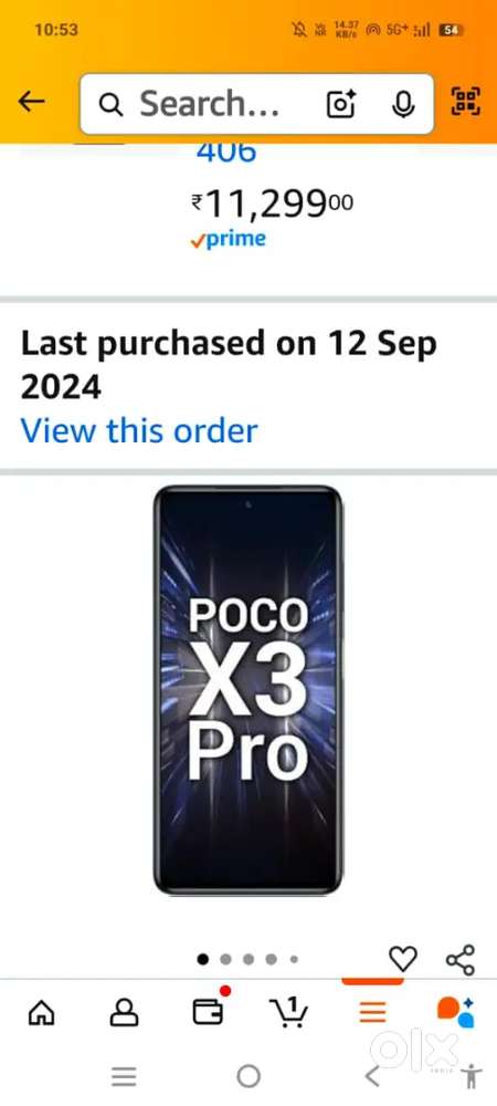 Mi POCO X3 PRO (6 + 128)