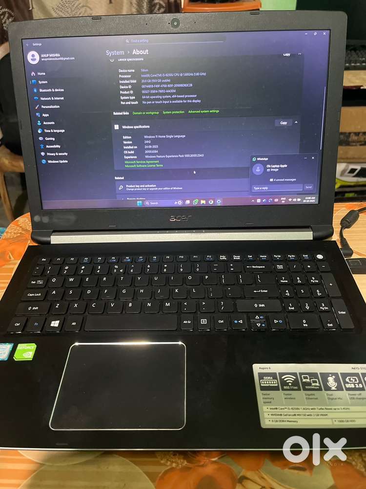 Acer laptop