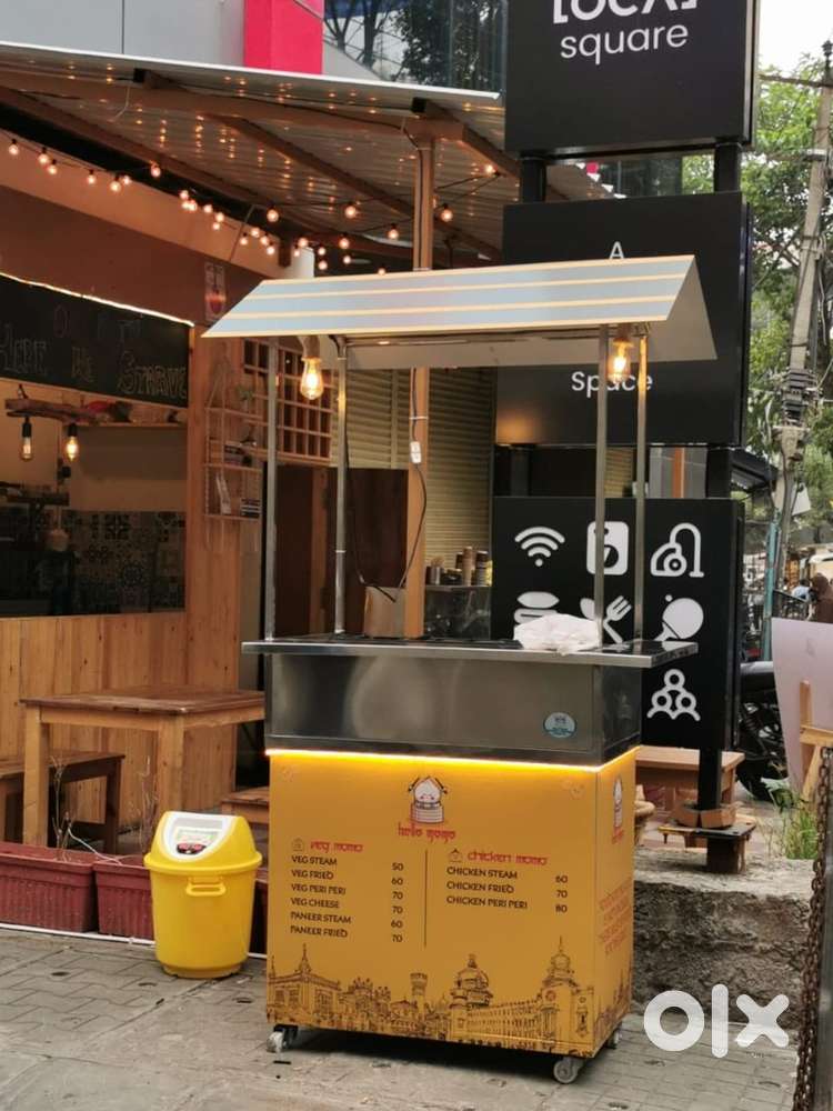Food cart for momos