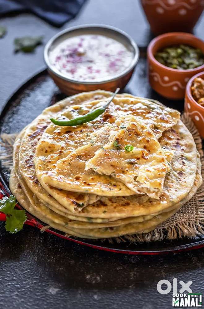 kaarigar/helper  ki avashyakta hai paranthe ke liye