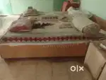 Double box bed. King size