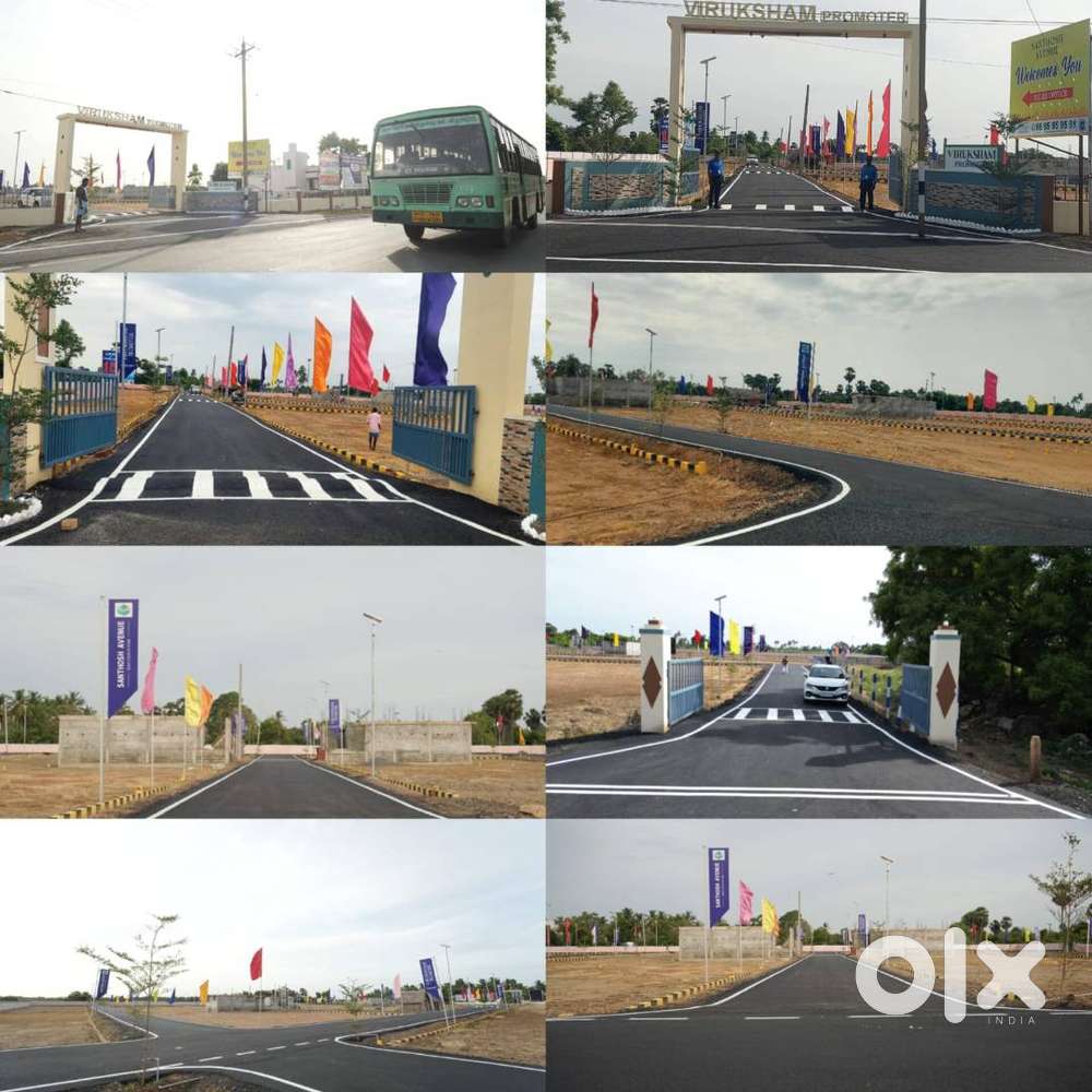 Plots And Villa For Sale Approved Land Location At Madurantagam