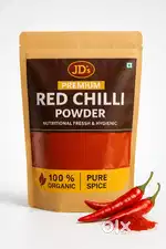 Organic red chilli power