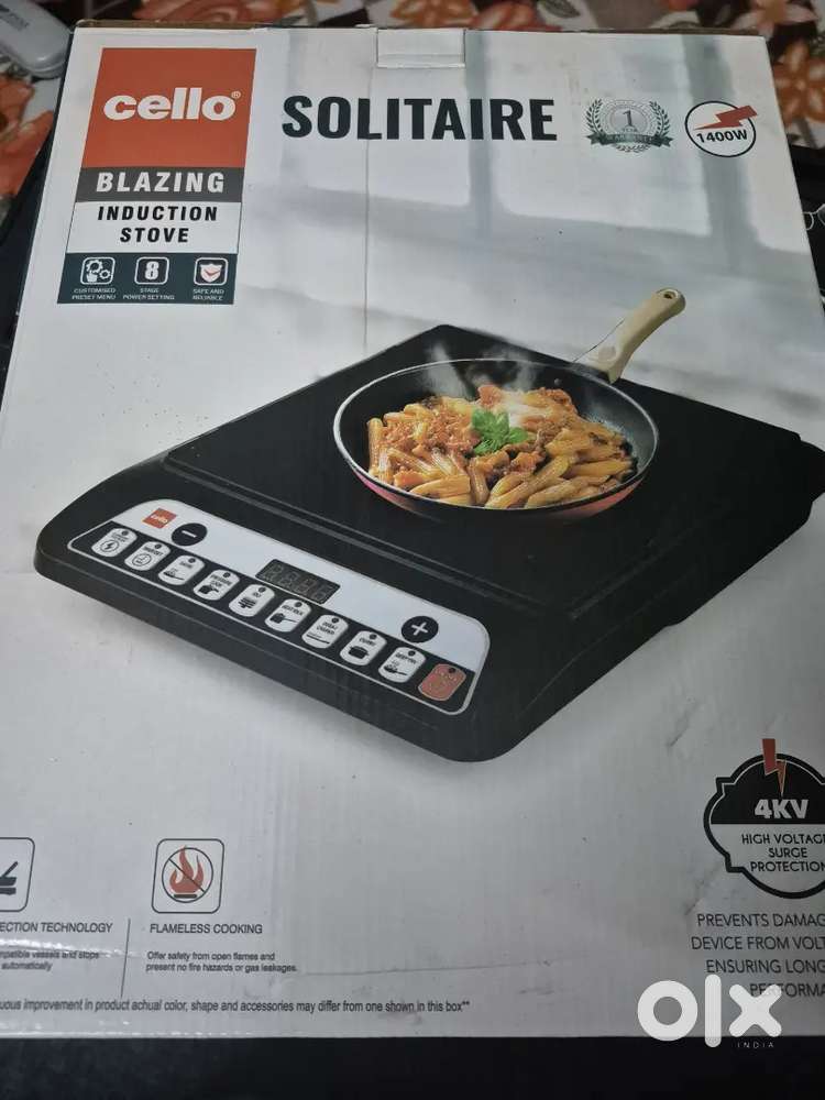 Cello Solitaire Induction Stove – Brand New, Box Packed