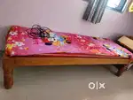 Sagvani small bed with mattress (non use)