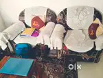 5 Seater Sofa With table And 3 Pairs sofa Covers