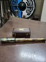 Antique w.ottway 1915 brass telescope 2km range