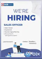 WE ARE HIRING SALES OFFICERS