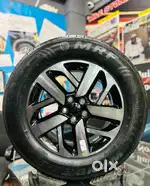 17inch Tata harrier Safari Dual tone OEM Alloys With Tyres set of 4