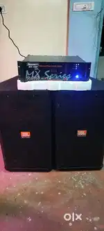 Mini dj setup,15'' × 2, Netrox NT PRO SPEAKER , unused product