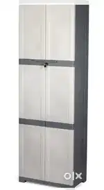 Cello large plastic cupboard with lock