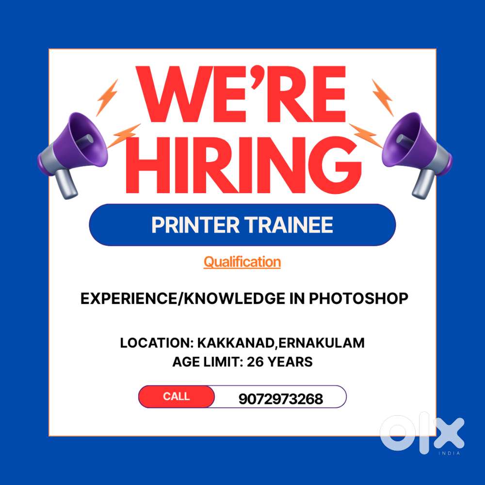 PRINTER TRAINEES