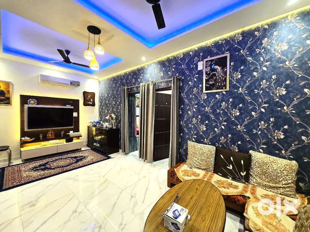 Very Affordable 3 bhk 1st Floor in Gated Developed Society with Temp