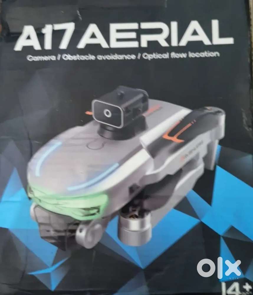 A 17 Ariel  pro drone with dual battery full charge gives 30 minutes