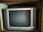 Antique piece old TV
