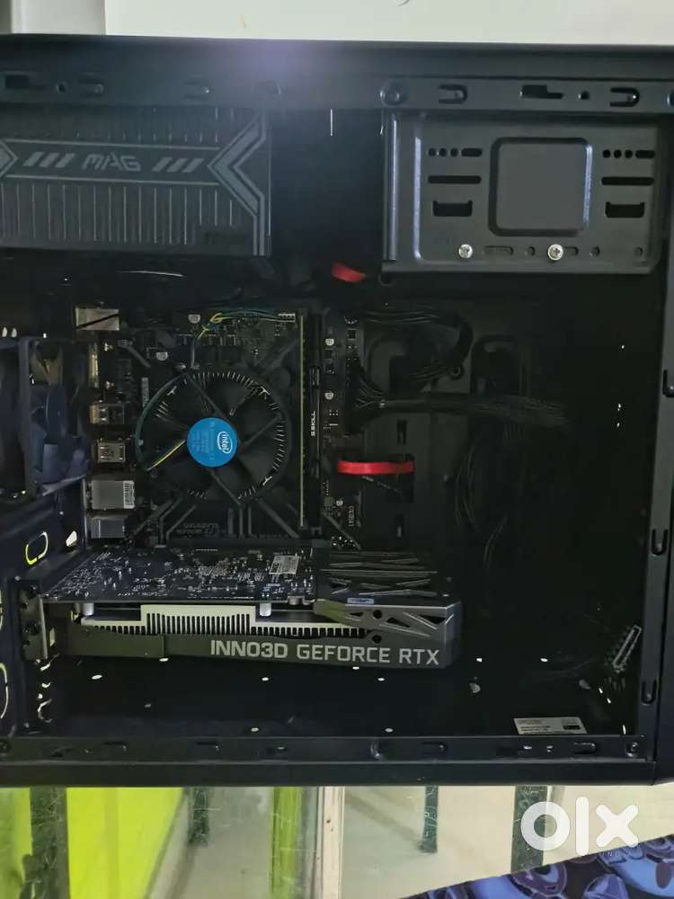 i5 9th Gen Gaming PC  RTX 3050  SSD + WD Blue HDD