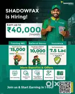 Shodowfax delivery raider