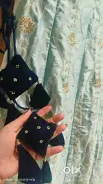 Blue lehenga