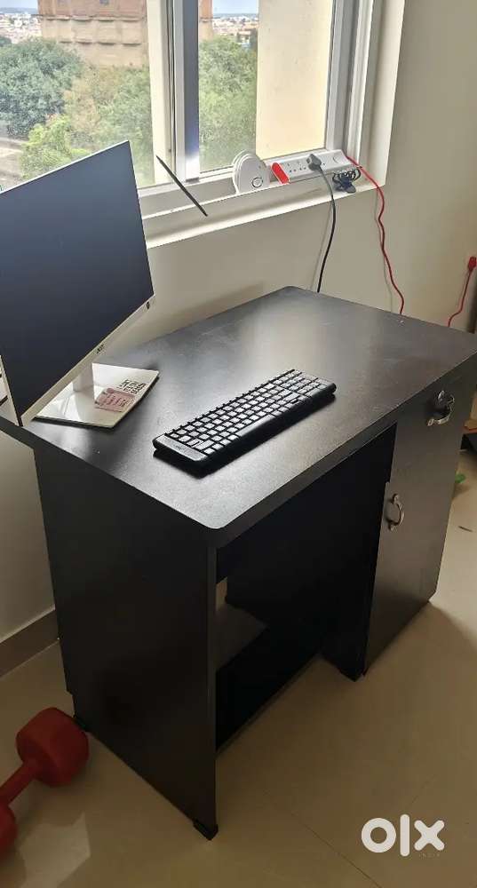 Engineered Wood Computer Table + Shoe rack combo - Great condition