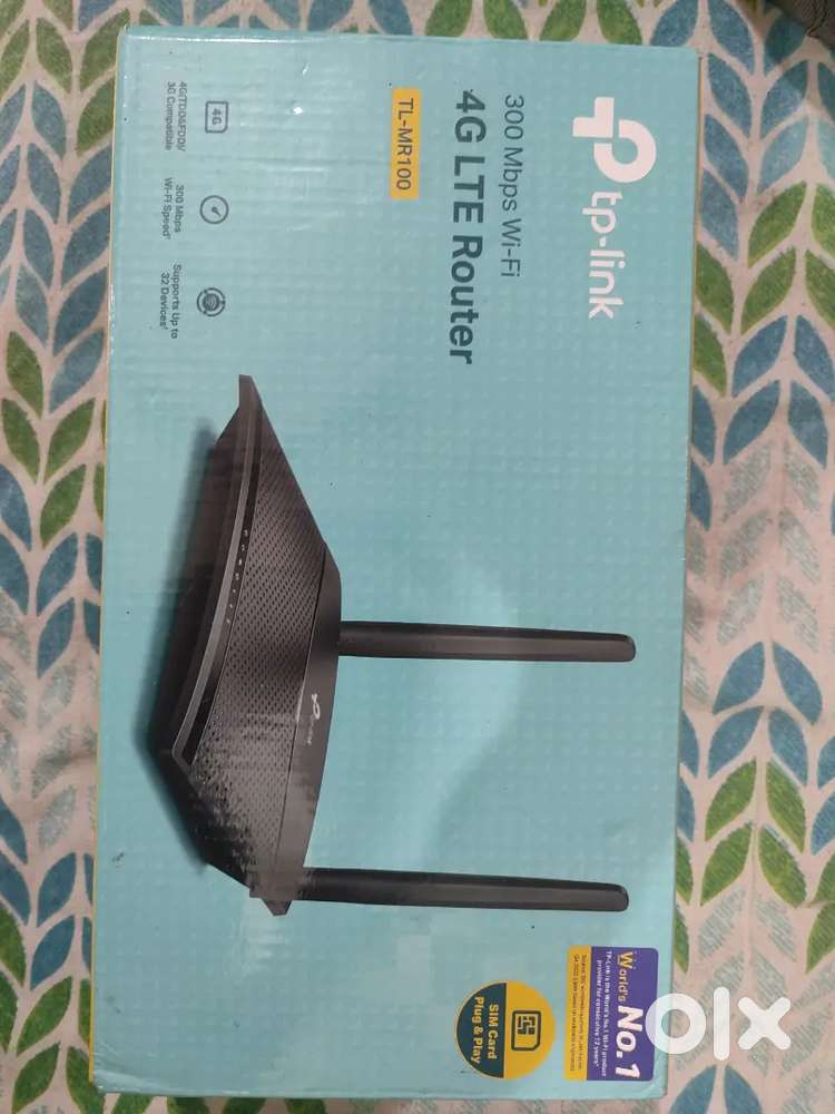 TP-LINK 4G LTE 300MBPS SIM BASED WIFI ROUTER