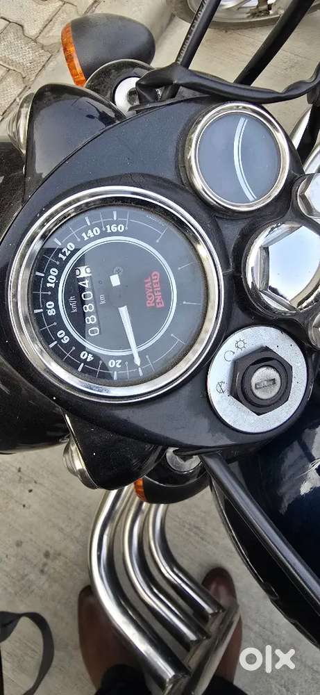 Bullet blue colour show room condition