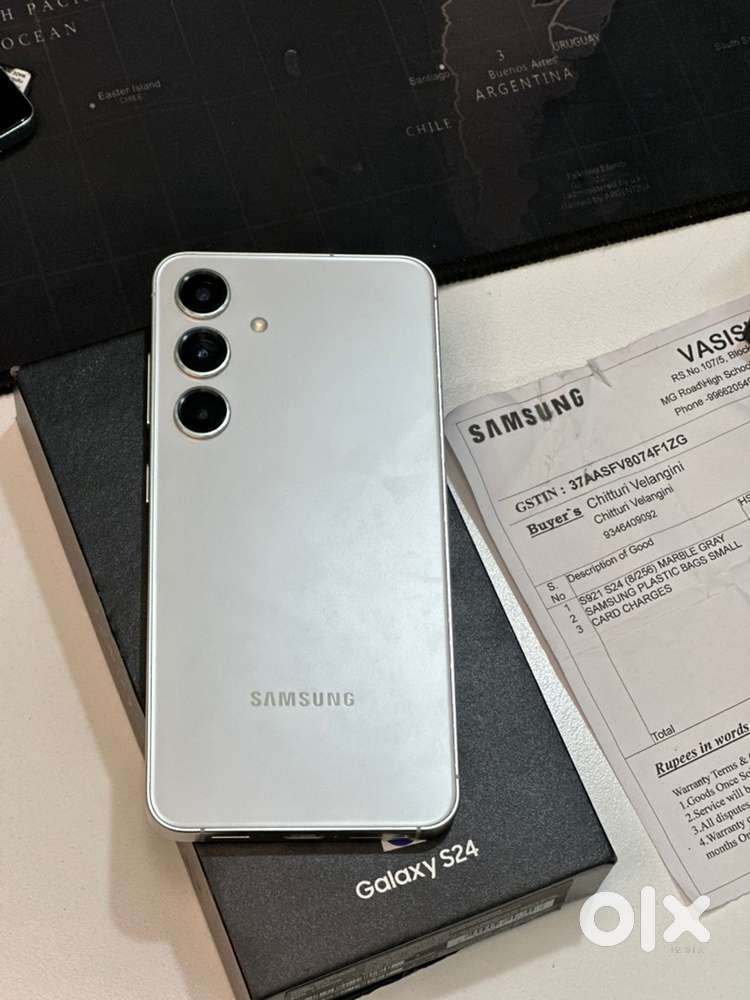Samsung s24 with box