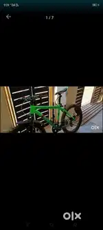Bi cycle with disc break