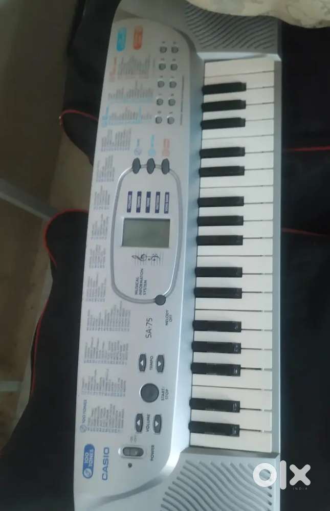 Casio original piano sa 75 less used.