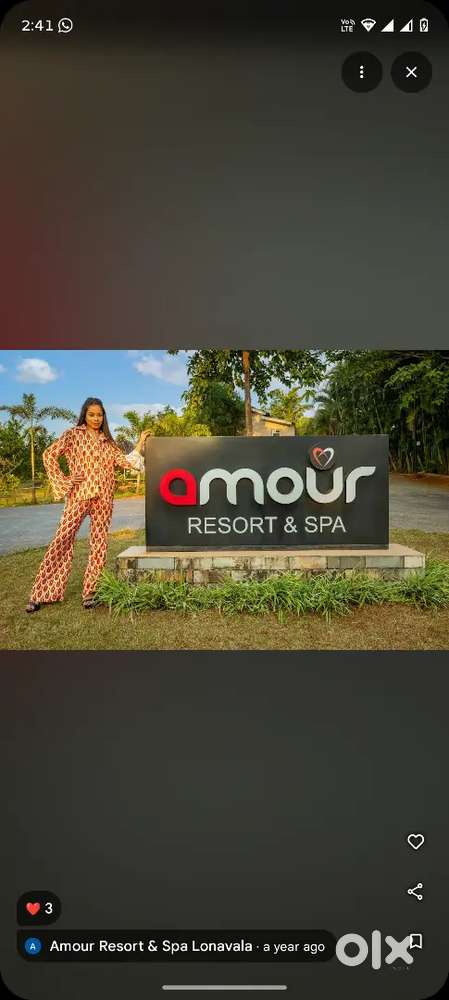 Resort Staff vaccancies. Salary department wise base on experience.