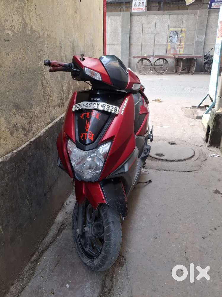 New scooty parched