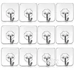 Magic Kitchen & Bathroom Hook Easy Stick-On Hook for Home & Office