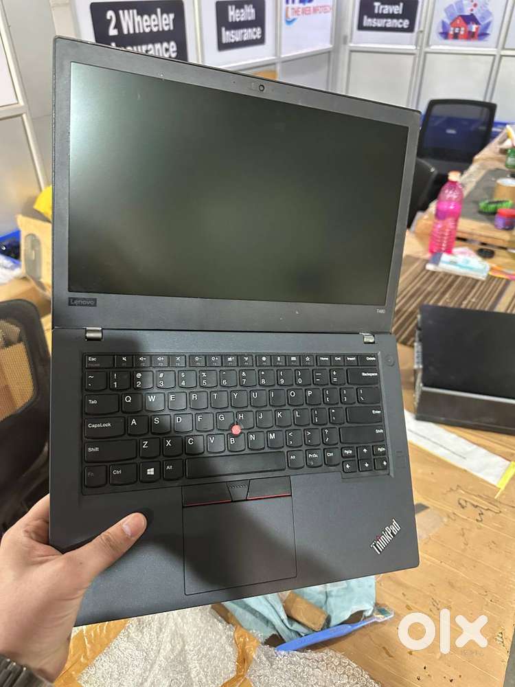 Used Laptop Lenovo T-490 Core I7 8th gen 8/256gb ssd Web Cam Adp