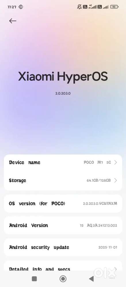 Poco m good condition