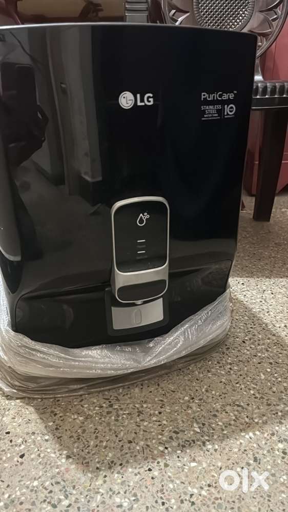 LG water purifier stainless steel