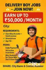 Delevery Agent Required
