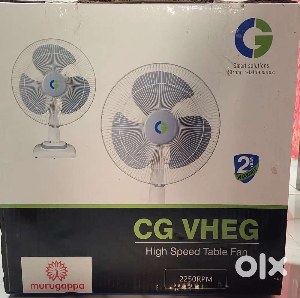 Crompton Greaves Table fan, new un used