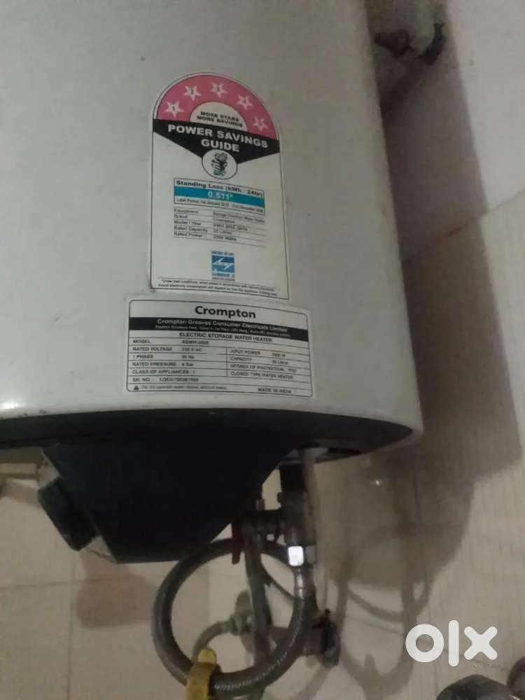 Crompton geyser 5 star rating