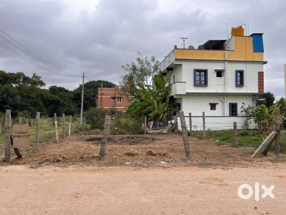 North Facing Corner plot for sale Whitefield Road