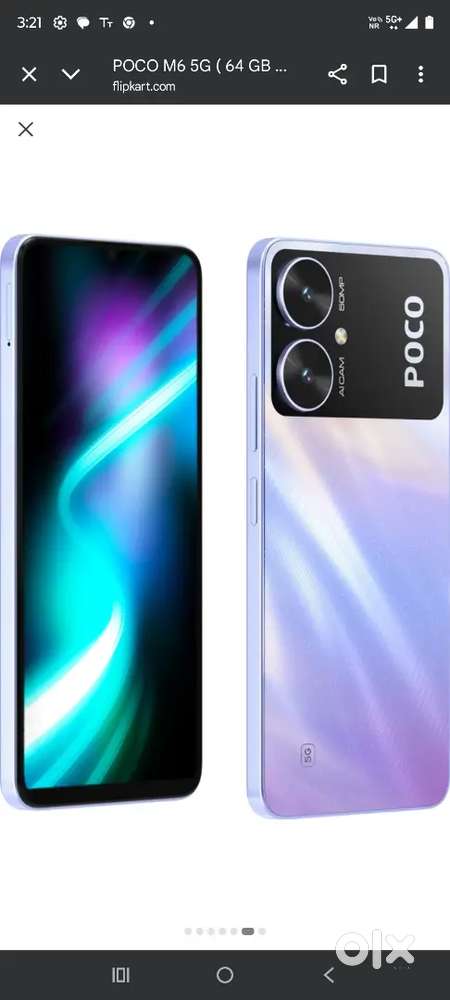 Poco m6 5g 4gb ram 64 internal memory abhi current mein Hai bil box