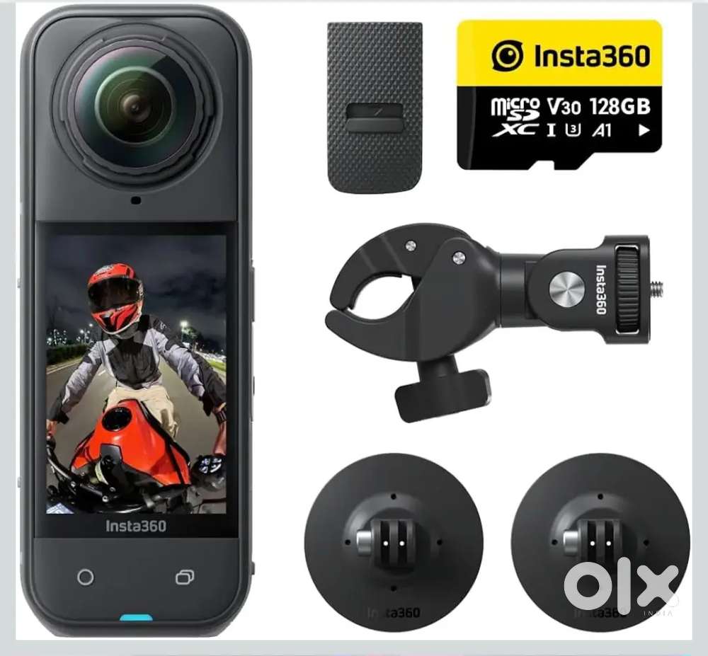 Insta360 X5 & Motorcycle bundle set