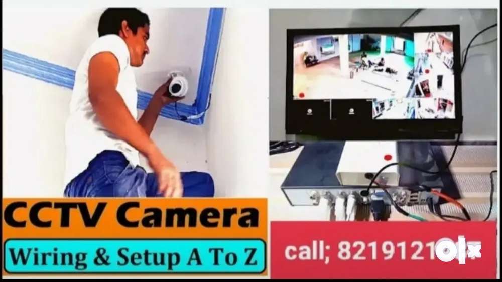 CCTV CAMERA INSTALLATION & MAINTENANCE SERVICES!!
