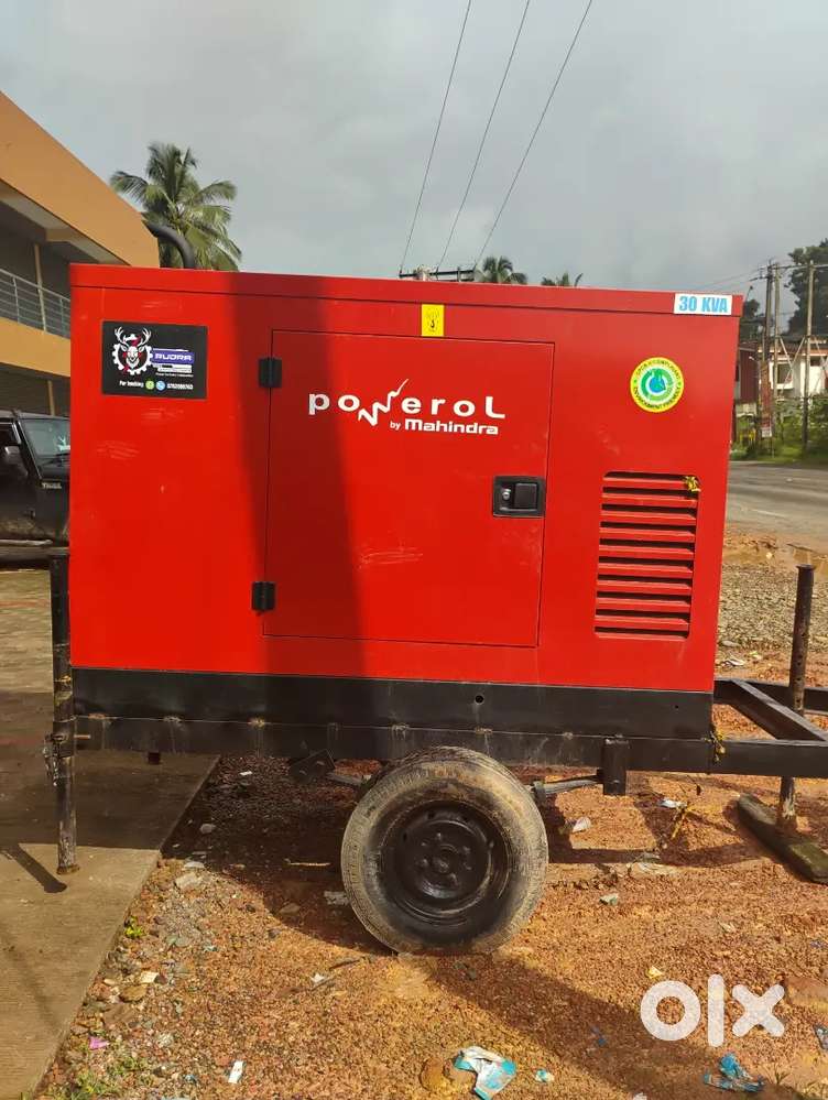 Mahindra Generator 30 kva 3phase for rent / sale  6 month warranty