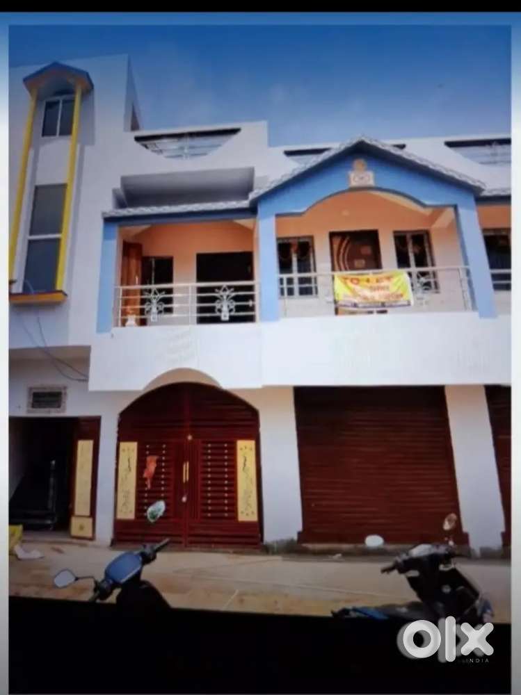 Road side commercial space with large parking area