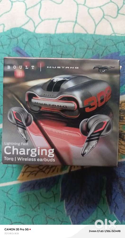 Boult audio earbuds mustang edition.