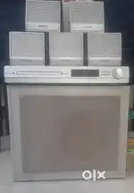 Phillips 5.1 home theatre with heavy bass otput in Brand new condition