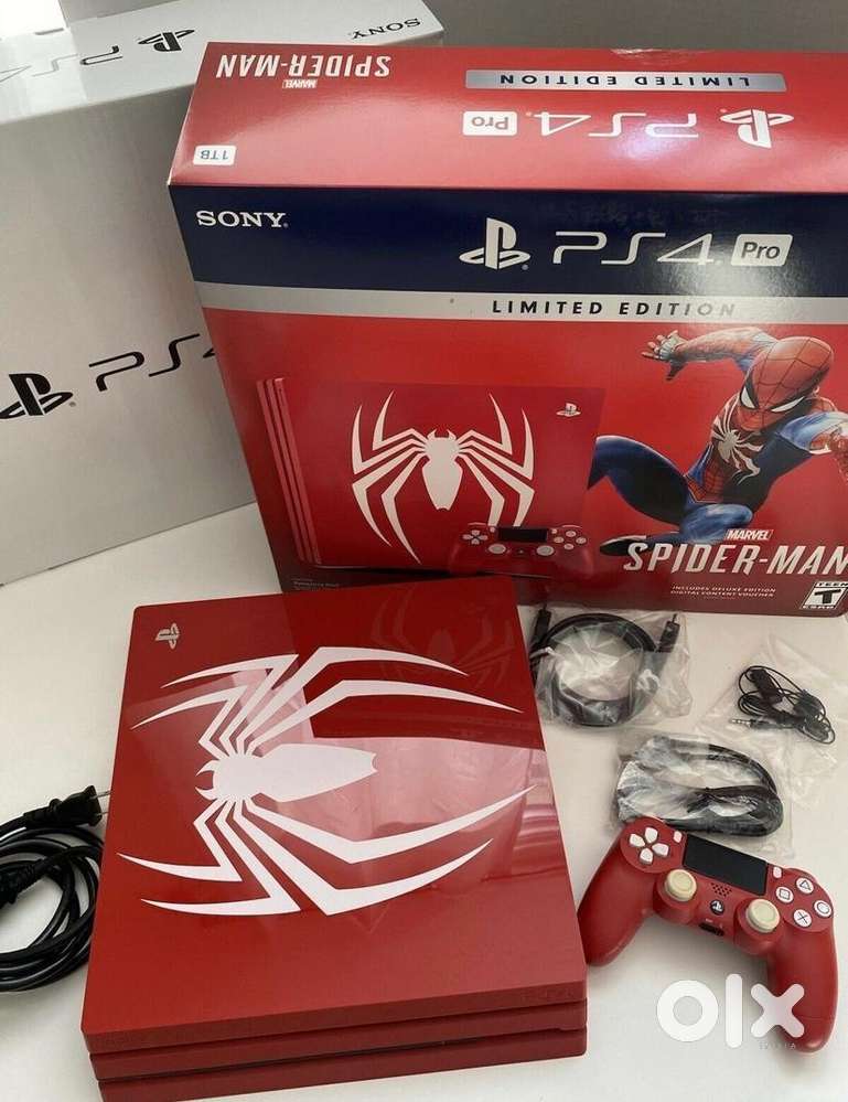 Sony PlayStation 4 Pro Marvel's Spider 1TB Limited Edition Console
