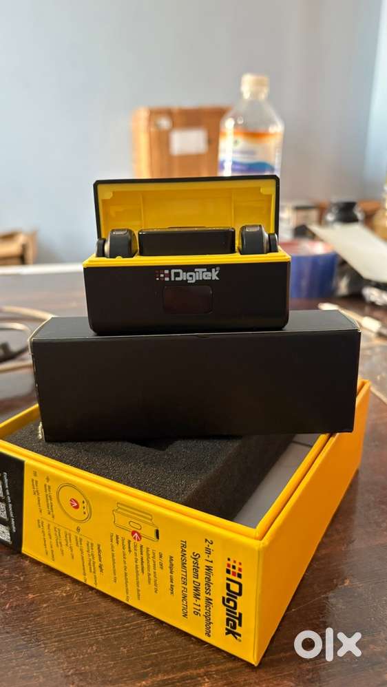 Digitek 2-in 1 wireless mic