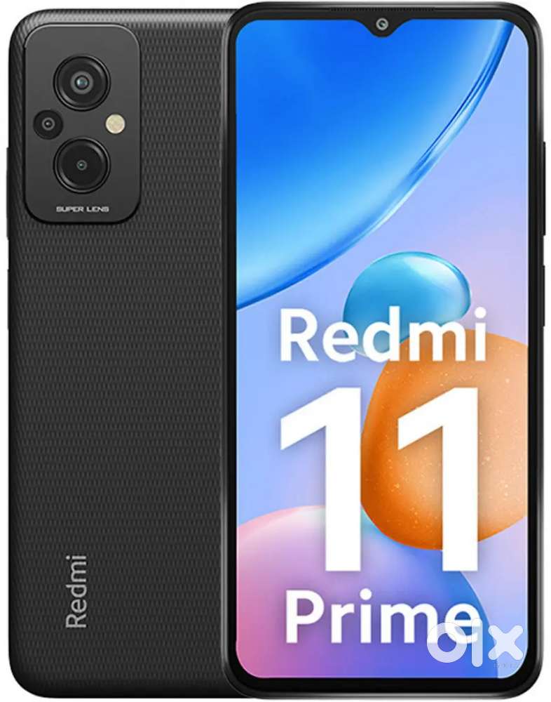 Redmi 11 Prime 4g ( bill and box)