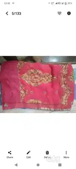 saree with blouse